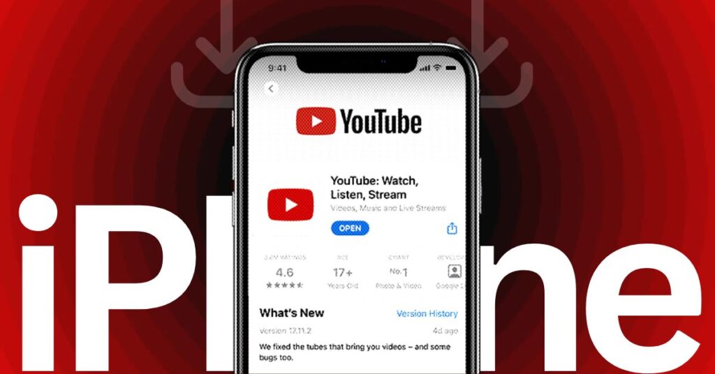 how to save youtube video on iphone