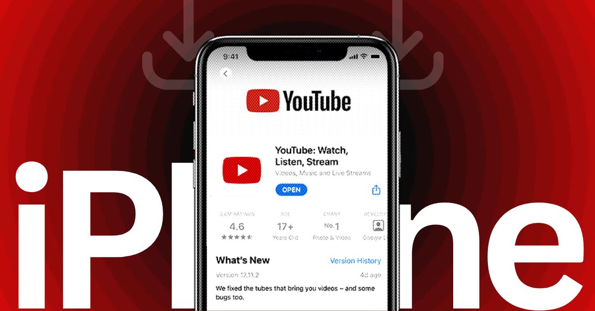 how to save youtube video on iphone